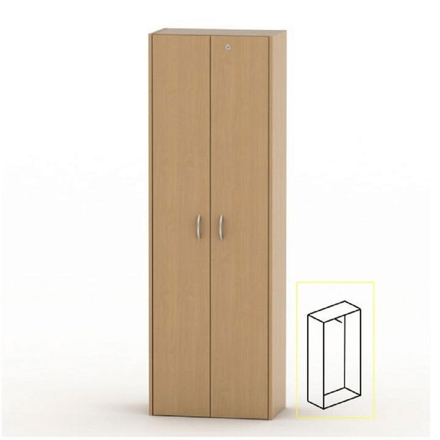 Šatní skříň Asista AS 006 buk