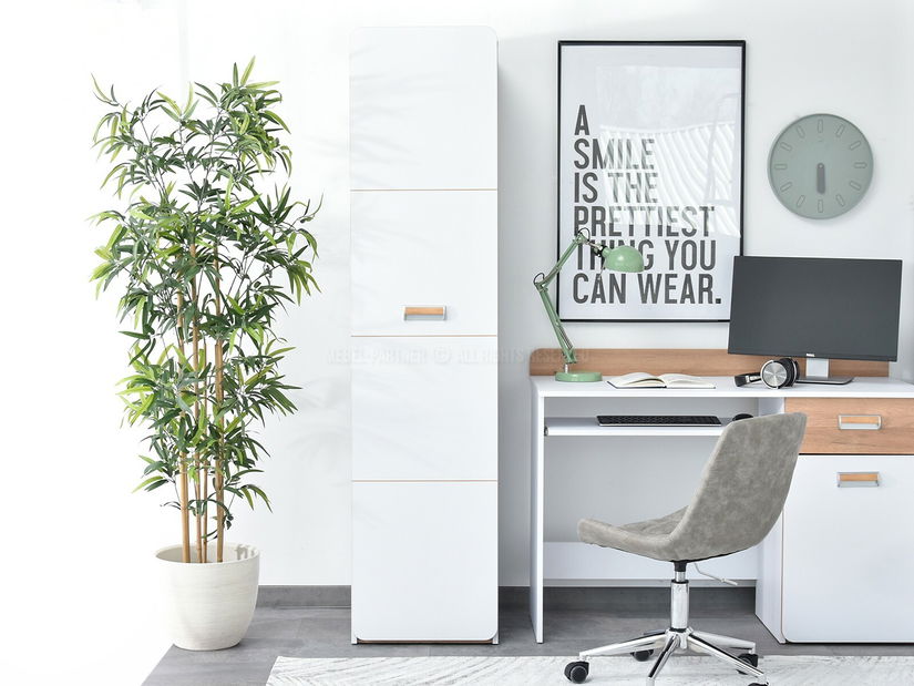 Policová skříň Congresual C02 (bílá)