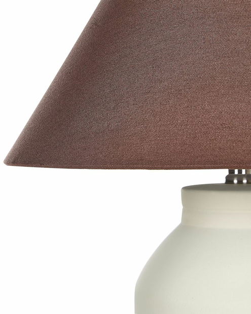 Stolní lampa Rodrigo (béžová)