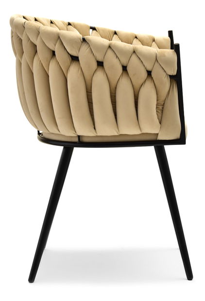 Jídelní židle Radio (černá)