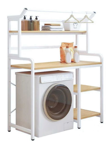 Regál Derby (dub natural + bílá)