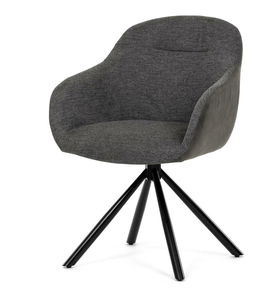 Jídelní židle Desempeno (tmavě šedá)