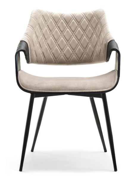 Židle Rolf K (béžová + černá)