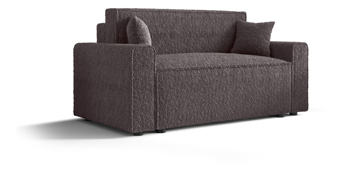 Pohovka dvousedačka Mirage Bis (hnědá)