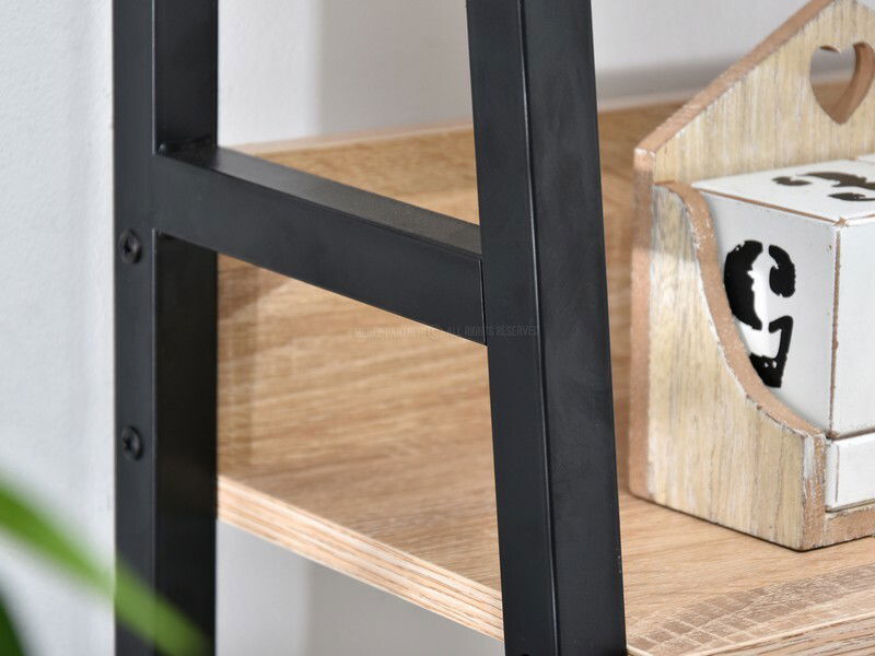 Regál Boge R (dub + černá)