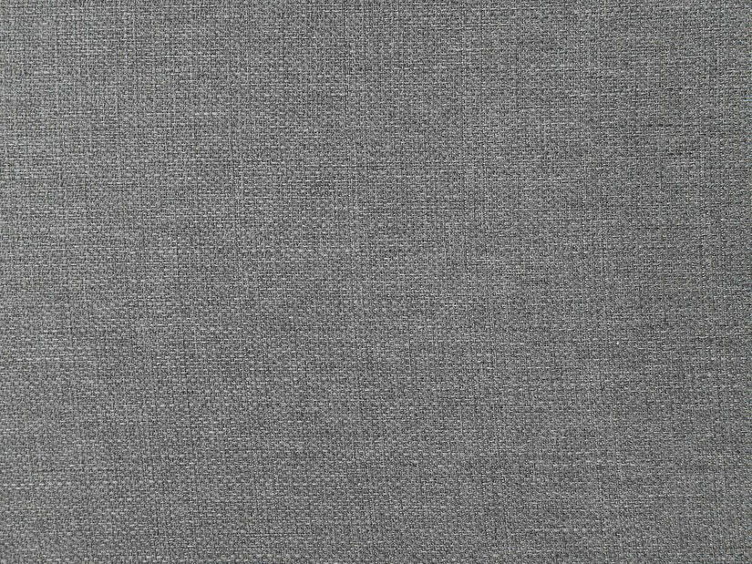 Manželská postel 140 cm COLLETTE (s roštem) (šedá)