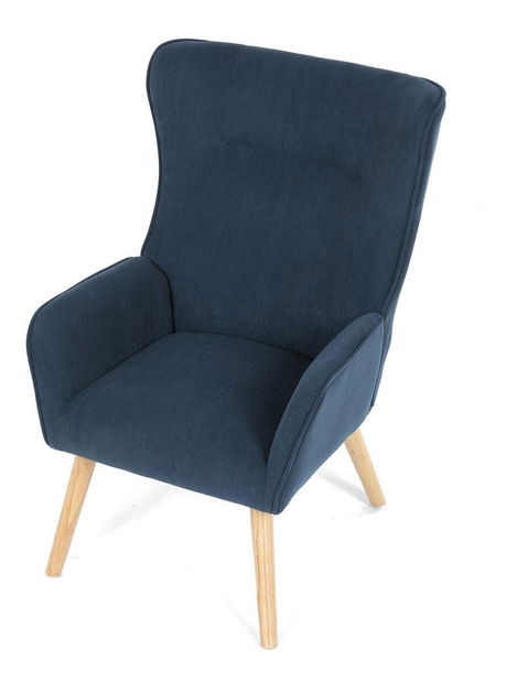 Křeslo Atribuian (modrá)