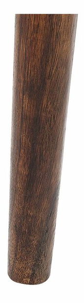 Set 2 ks příručních stolků Alain (tmavé dřevo)