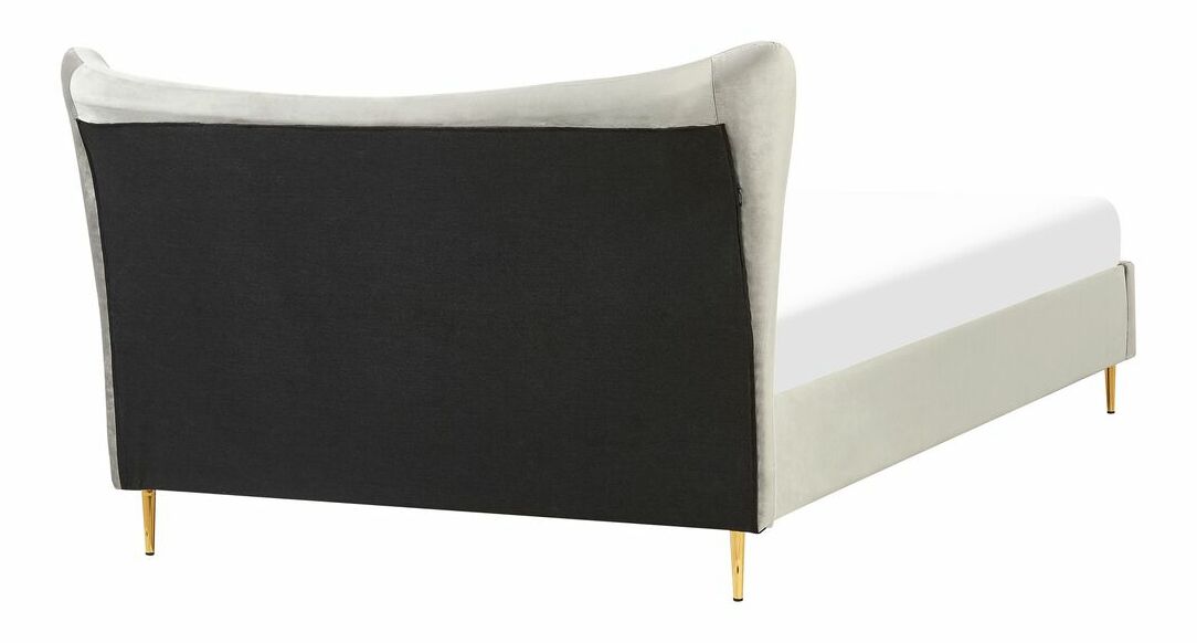 Manželská postel 160 cm Chaza (světle šedá)