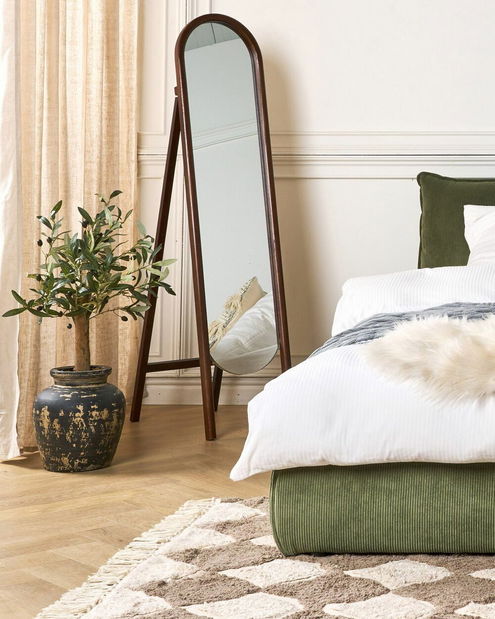 Zrcadlo Cheza (tmavé dřevo)