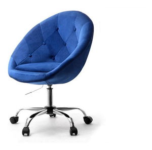 Křeslo Lush 4 (námořnická + chromová)