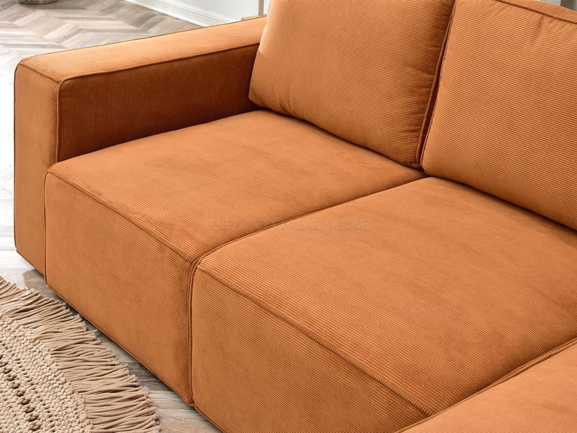 Rohová sedačka Cerebral (černá)