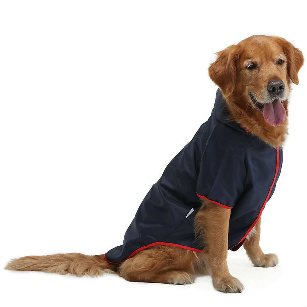 Bunda pro psa Navymo (modrá) (4XL)