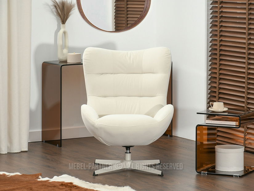 Relaxační křeslo Sikula (krémová)