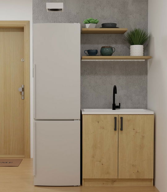 Dolní kuchyňská skříňka Katiossa 1 (dub artisan)