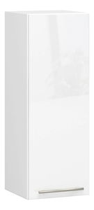 Horní kuchyňská skříňka Ozara W30 H720 (bílá + bílý lesk)