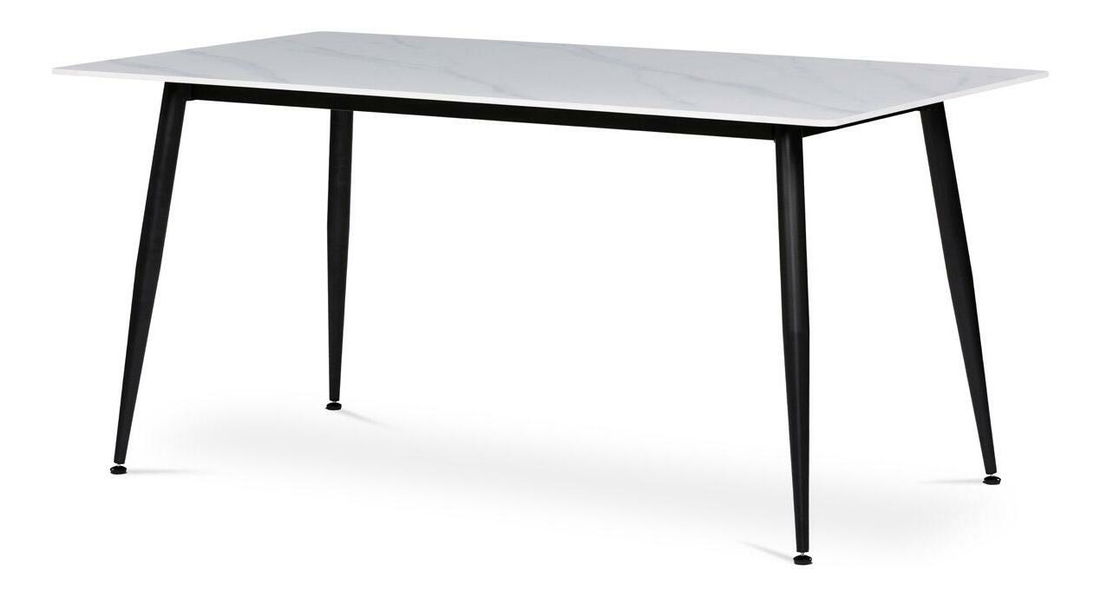 Jídelní stůl Habaneros (mramor bílý) (pro 6 osob)