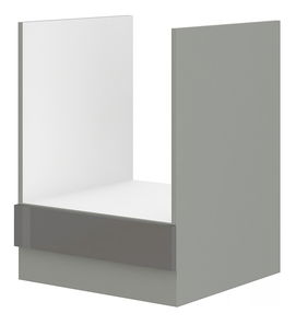 Dolní kuchyňská skříňka na troubu Gonir 60 D GAZ BB (šedá + šedá)