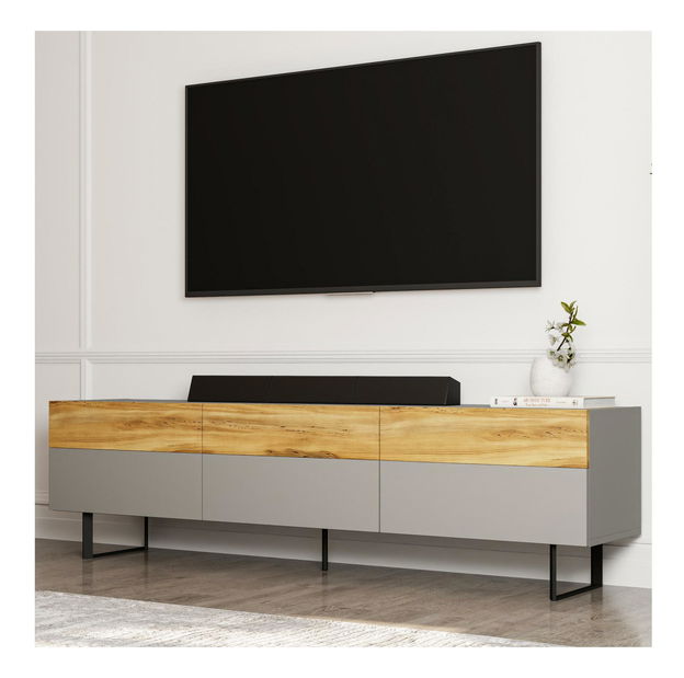 TV stolek/skříňka Sajn (dub šedý)