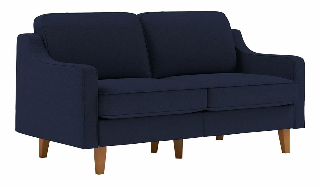 Pohovka trojsedačka Dělají 3 (šedá + ořech)