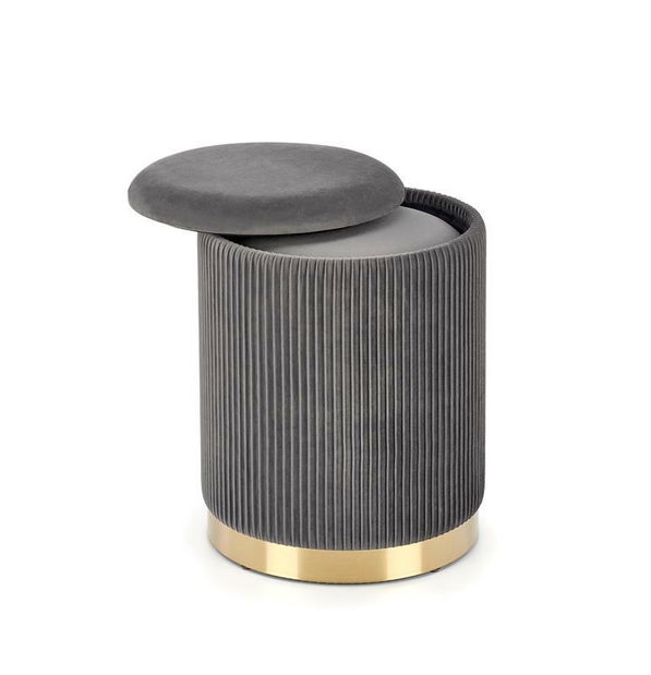 Set 2 ks. taburetů Solo (šedá)