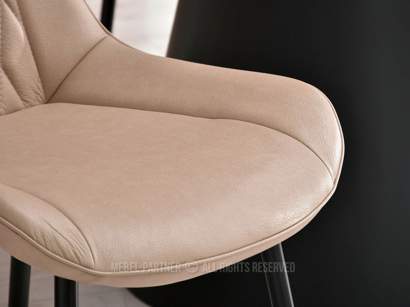 Židle Aron (béžová + zlatá)