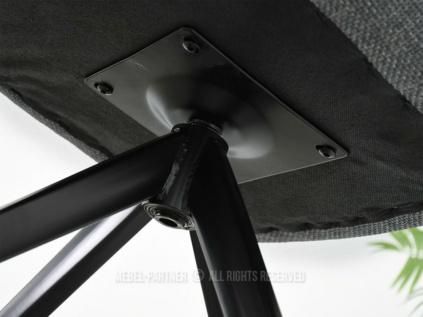 Židle Marge (šedá + černá)