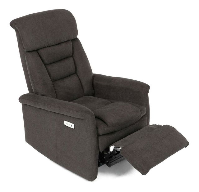 Polohovací křeslo Traste (hnědá)