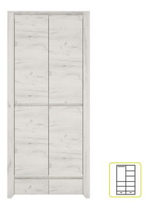 Šatní skříň Adamu Typ 20