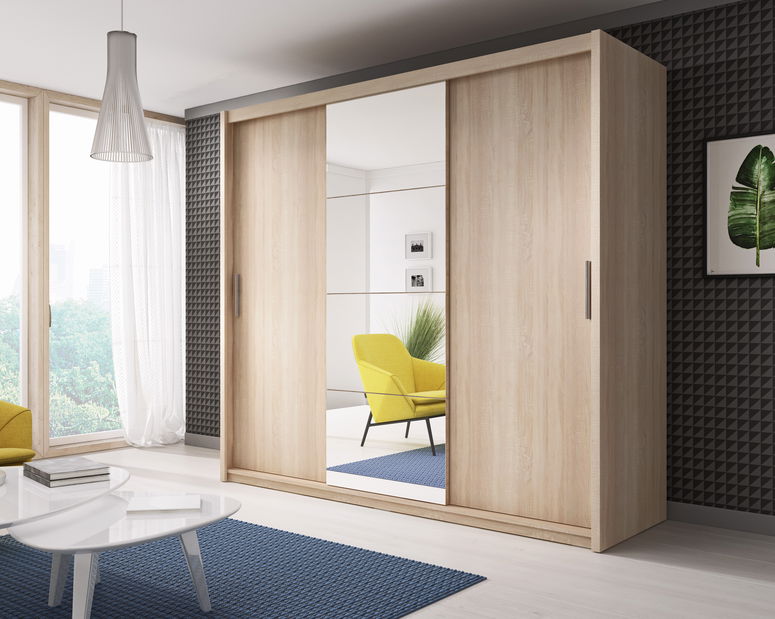 Šatní skříň Denise 235 (dub sonoma)