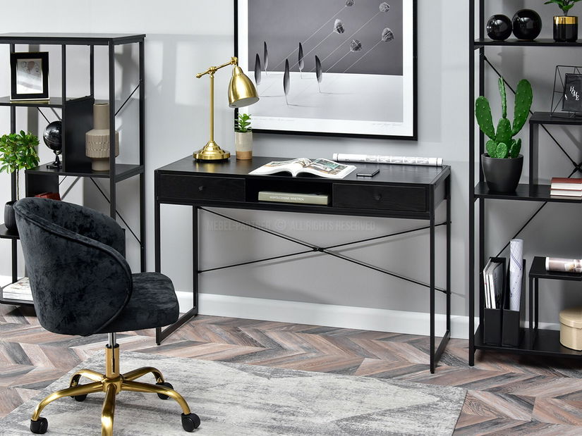 PC stolek Nills (černá)