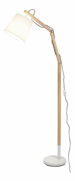 Stojanová lampa Thomas 4192 (bílá + buk) *výprodej