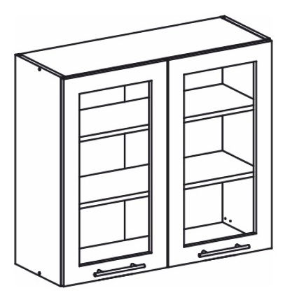 Horní kuchyňská skříňka Monda W80S