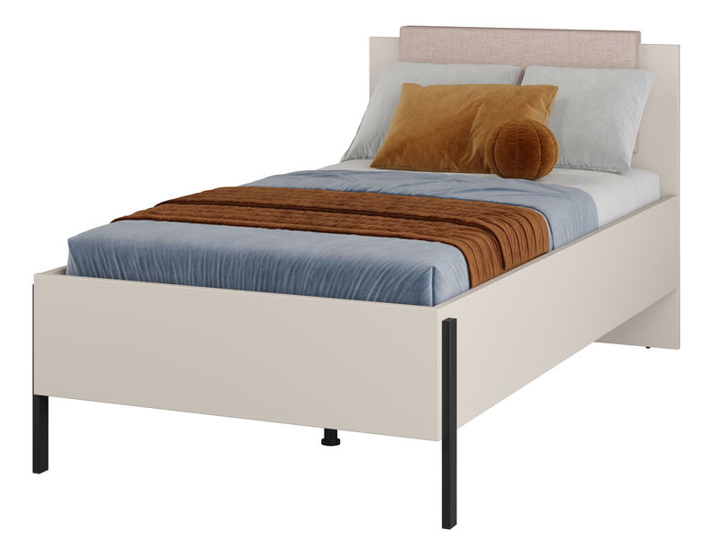 Jednolůžková postel 100 cm Juka (kašmír)