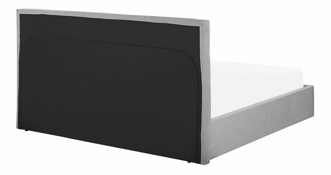 Manželská postel 140 cm Lorza (šedá)