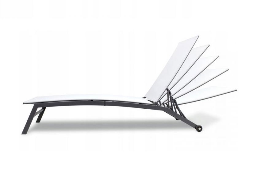 Zahradní lehátko Lina (šedá)