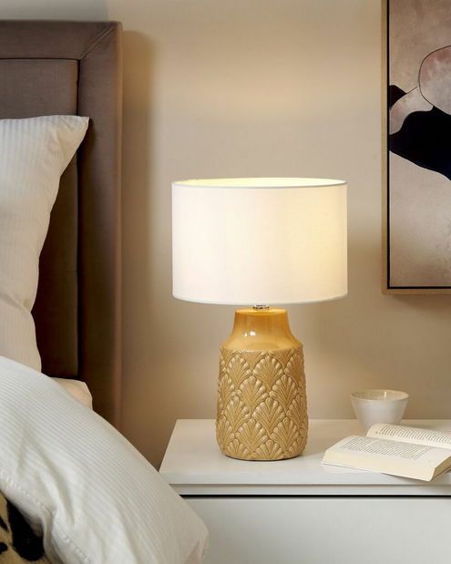 Stolní lampa Beatriz (oranžová)