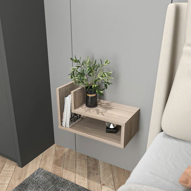 Noční stolek Lary (přírodní)