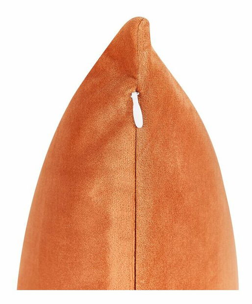 Sada 2 ozdobných polštářů 45 x 45 cm Cerop (oranžová)