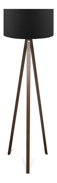 Stojanová lampa Amorekko 3 (černá + hnědá)