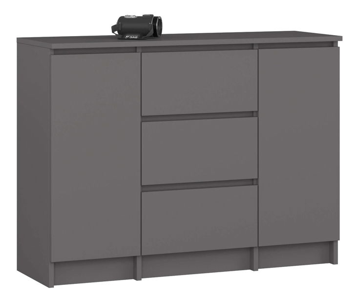 Komoda Kalista VI (šedý grafit)