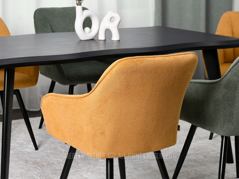 Židle Bonita (měděná + chromová)