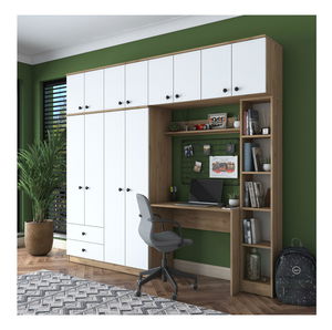 Studentská sestava Bivake 2 (ořech + bílá)