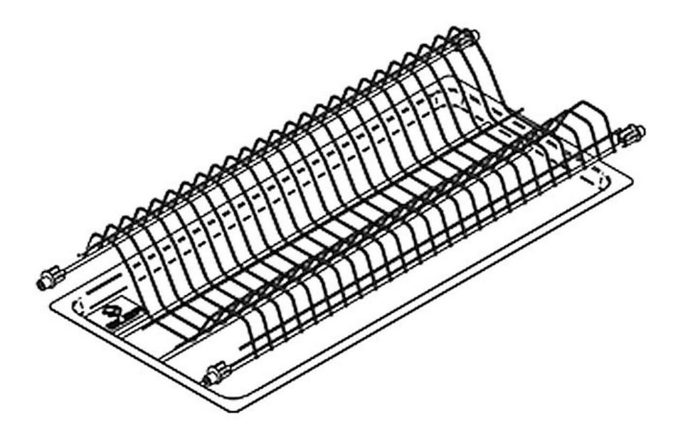 Odkapávač do kuchyňské skříňky Modesta 80 cm