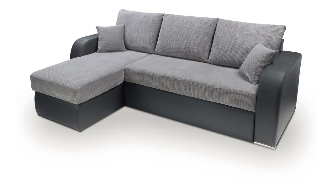 Rohová sedací souprava BRW Cubo II 2F URCBK (šedá) (L)