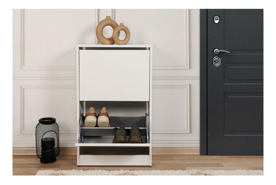 Botník (skříňka na boty) Tosina 2 (bílá) *bazar