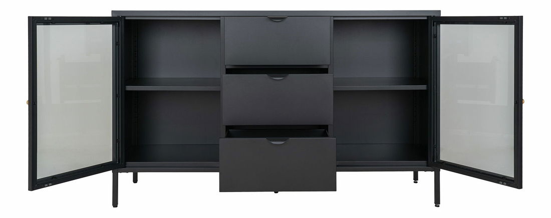 Vitrína Dalmira 5 (černá)