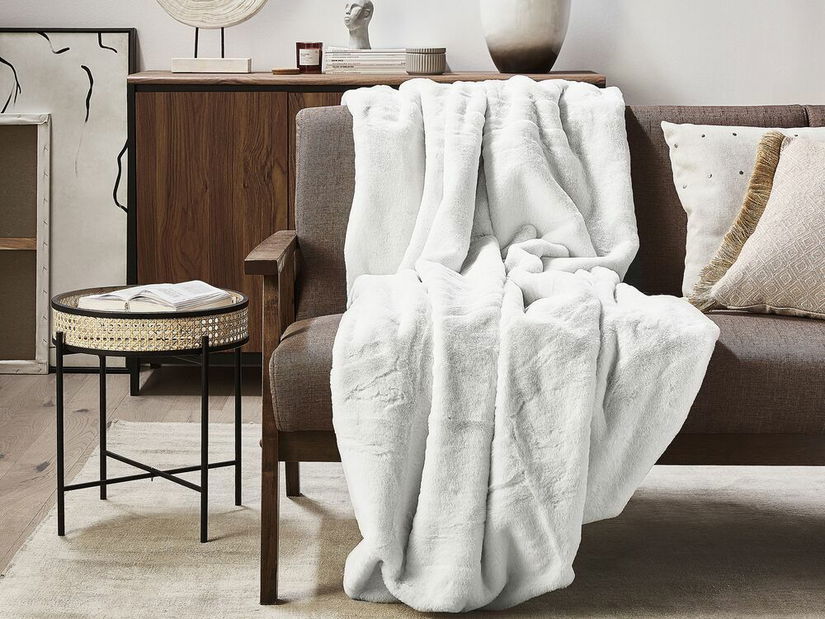 Deka 200 x 220 cm Chaza (bílá)