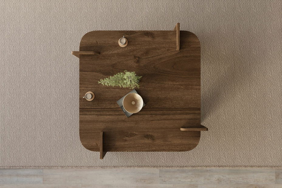 Konferenční stolek Wolla (ořech)