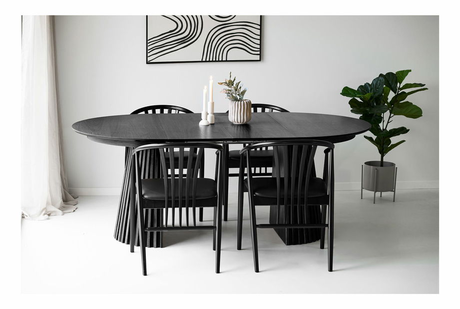 Jídelní stůl Omirina 5 (černá)